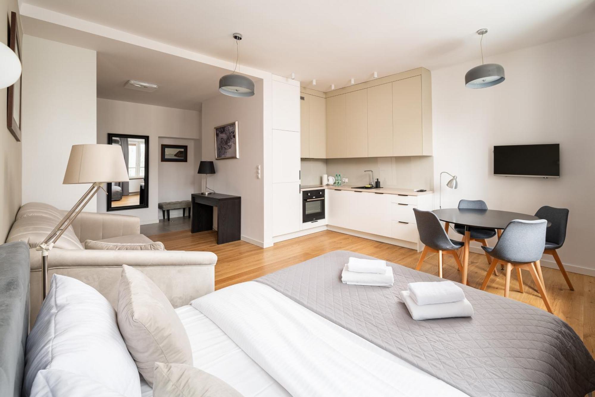 Piekna Grey Studio Varşova Dış mekan fotoğraf