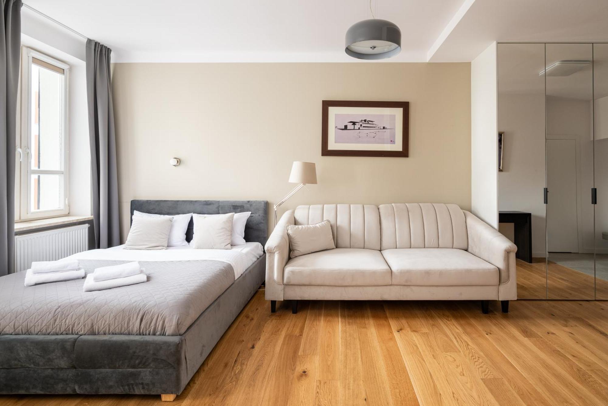 Piekna Grey Studio Varşova Dış mekan fotoğraf